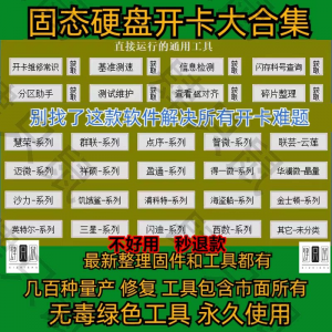 慧荣主控U盘SSD固态硬盘量产开卡工具SM2258XT开卡软件AAENAB系列-淘宝虚拟馆