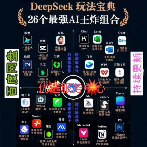 兴趣培训DeepSeek+ai 教程2025最火AI操作学习赋能职场使用视频-淘宝虚拟馆
