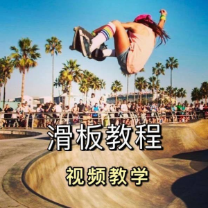 长板滑板双翘滑板教学视频教程初学者新手零基础入门自学花样刷街-淘宝虚拟馆