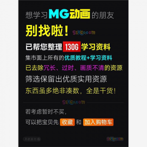 全套AE制作MG动画视频教学课程动效设计零基础自学培训教程资料-淘宝虚拟馆